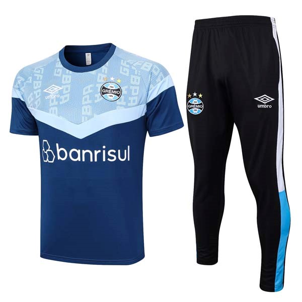 Camiseta Gremio Conjunto Completo 2023-24 Gris Azul Negro